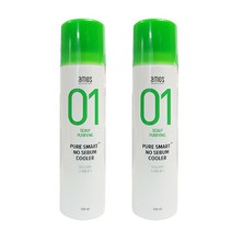 아모스프로페셔널 퓨어스마트 노세범 쿨러 120ml + 120ml (2개), 1개