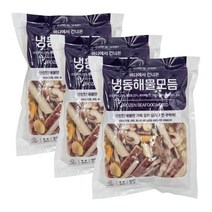 바다에서 건너온 냉동 해물모듬, 냉동해물모듬(400g) 3팩