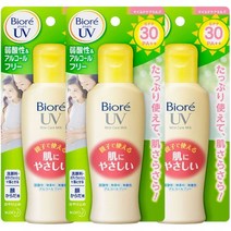 일본직발송 6. 【정리 구매】 비올레 마일드 케어 밀크 SPF30 PA++ 3개 팩 B01F1QFA8Y, 120ML X 3, One Color
