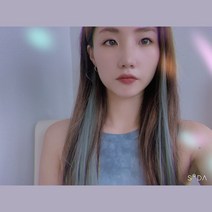 시나몬걸 솜브레 컬러 헤어피스 2p 세트 붙임머리 애쉬 부분가발 똑딱이, 2매입, C6-애쉬실버(2p)