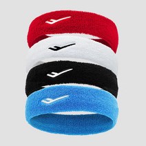 프로스펙스 헤어밴드 땀흡수 스포츠밴드 색상선택, 블랙