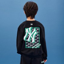 MLB 엠엘비 KIDS 모노티브 맨투맨 NY Black 7AMTMT134-50BKS