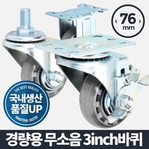 경량용 3 무소음/바퀴 우레탄 가구 캐스터 미니 발포, 바퀴(휠)