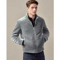 21FW [Would U fleece] 라이트 그레이 플리스 점퍼 DMTS1D314G1