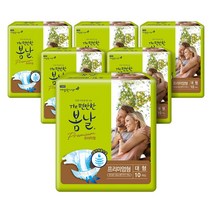 봄날 남여공용 성인기저귀 매직테입형 대형, 6개, 10개입