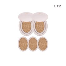 [퍼스트씨] [화제의 계란쿠션] 리즈케이 퍼스트 베이스 쿠션(본품 2개 + 리필 3개), 색상:23호, 상세 설명 참조