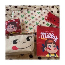 파우치 페코짱 우체국 콜라보 굿즈 주머니 백 토트