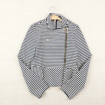 쥬시꾸뛰르 줄무늬 자켓집업 XL
