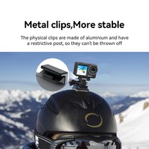 호환 고프로마운트 액션캠거치대 고프로삼각대마운트 액션캠마운트 TELESIN DJI OSMO 액션 3 용 마그네틱 2, 한개옵션0, 1개