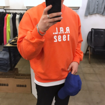 가노다 남녀공용 1992 헤비 남자 오버핏 맨투맨 3color