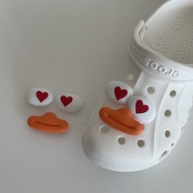 하트눈오리 하트 신발 단추