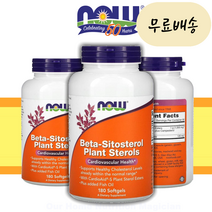나우푸드 베타 시토스테롤 베타시스테롤 식물스테롤 180개입 [미국 직배송], 1개, 180개