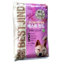 도그랑 베스트진도 건식사료, 10kg, 1개, 곡물
