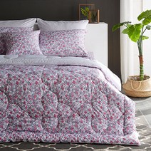 클푸 [클푸]알러지케어 레일리 핑크 사계절 차렵이불 S