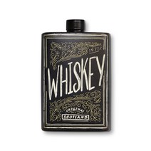 더웨스트 빈티지 철제 술병 모양 벽장식 인테리어 장식 소품, 3.WHISKEY