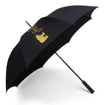 잭니클라우스 70 폰지 검정색 튼튼한 대형 자동 장우산 고급 우산 골프우산