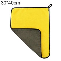셀프세차 부드러운 물 흡수 자동차 세차 헝겊 타월 청소 걸레 도구, 30cm 40cm