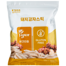 몸에 좋은 돼지감자분말을 함유한 글루텐프리 비건 스낵 돼지감자스틱 140g, 1개