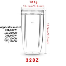 다이어트 디톡스 해독주스 휴대용 텀블러 블렌더 쥬서 그라인더에 컵 액세서리, 02=24oz