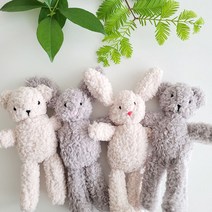 날아라미쎄스깡 DIY 몽고미 몽토끼 2종세트 봉제인형 손바느질, 선택:02.몽고미크림+몽토끼그레이, 단품