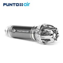 푼토에어 크라운 차량용 음이온 공기청정기 그레이 PA-300, PA-300(그레이)