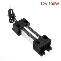12v 50w100w ptc 온도 조절 히터 환기 온도 조절기 가열 요소 전기 가열 액세서리 1 pc, 100w