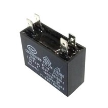 GHSHOP 에어컨 콘덴서 용 1x 450V1.5UF 모터 시작 실행 커패시터 압축기, 38x15x27mm, PP 폴리프로필렌, 설명