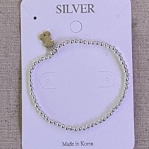 [kelly 925]925 silver 곰돌이 키즈팔찌 키즈은팔찌 밴딩팔찌 팔찌내경(13.5cm~) 어린이 은팔찌