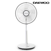 대우 스탠드 선풍기 14인치 5엽 날개 저소음 타이머 좌우 회전 과열방지 GS240