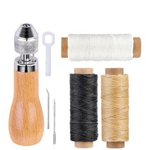 가정용재봉틀 핸드 미싱기 노루발 RORGETO 가죽 바느질 Awl 키트 손 재봉틀 빠른 Stitcher 공예 Shoemaker, 02 type2
