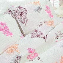 허브 라미리플 홑이불 풀세트(퀸).파라다이스홈, 핑크／블루