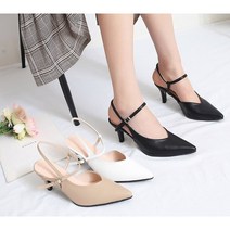 225~265 성수동 수제화 구두 여성 펌프스 스트랩힐 5/ 7/ 9cm