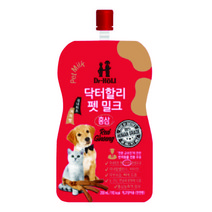 강아지고양이겸용 닥터할리 펫 밀크 (홍삼) 200ml 110kcal