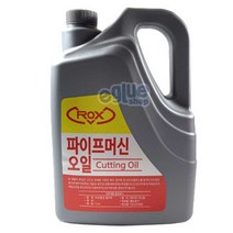 ROX 록스 파이프 머신 오일 3.5L 비수용성 절삭유, 1개