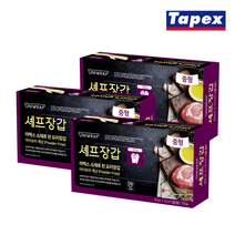 테이팩스 유니랩 라텍스 셰프장갑 아이보리 중형 300매, 단품, 단품