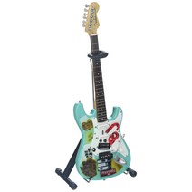 AXE HEAVEN 액스헤븐 빌리 조 암스트롱 블루 미니어처 일렉트릭 기타 Billie Jo Armstrong Blue Mini Guitar
