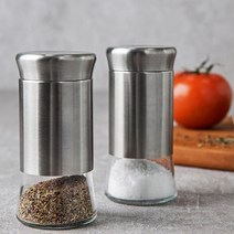 위생적인 스텐 유리 양념통 140ml 케찹통 조미료통 오일용기 식초병, 단일