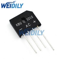 다이오드 브리지 정류기 KBU1010 10A 1000V 5 개, 한개옵션0