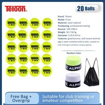 에어로그 공기주입식 팝업 에어텐트teloon 테니스 공 전문 고급 선수 아마추어 경쟁 훈련 tenis ball 5 10, 20개의 공