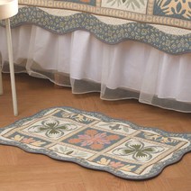 [아이네스] 보타닉블루 워셔블 자카드 발매트 (50x70), 상세 설명 참조