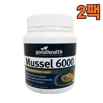 Good Health 굿헬스 초록입홍합 6000mg 300캡슐, 300개