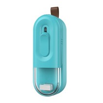 랩핑기 핸드 업소 랩포장기 1 Piece Mini Bag Sealer Heat Household Handheld Packing Machine For Vacuum Bags White, [03] Blue