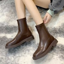 (베세토상점)여자 새내기룩 코디 봄가을 데일리 지퍼 스타일 부츠 9987ea