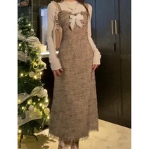 DFMEI [롱숏나시원피스녀] 허리조임 날씬해 보이는 민소매원피스