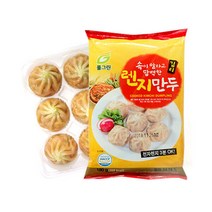 고향의맛 전자레인지 3분OK 간편한 김치만두 180gX10팩