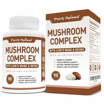 Purely Optimal Mushroom Complex 퓨얼리 옵티멀 머쉬룸 콤플렉스 버섯 추출물 90정