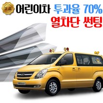 클래스 7 학원차량 썬팅 - 더뉴 카니발, 기존썬팅 제거필름, 기아
