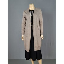 ENC 버튼장식 포인트 롱 가디건 ENCK04T98O
