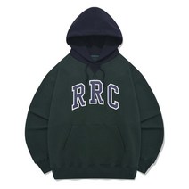 [국내매장용] 리트리버클럽 투 톤 아치 후드 [그린 ] RC3STO438GN