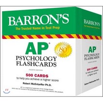 AP Psychology Flashcards(500 CARDS), Barrons